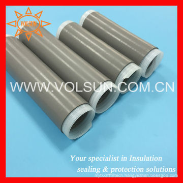 Outdoor weatherproof cold shrink tubing for telecom tower